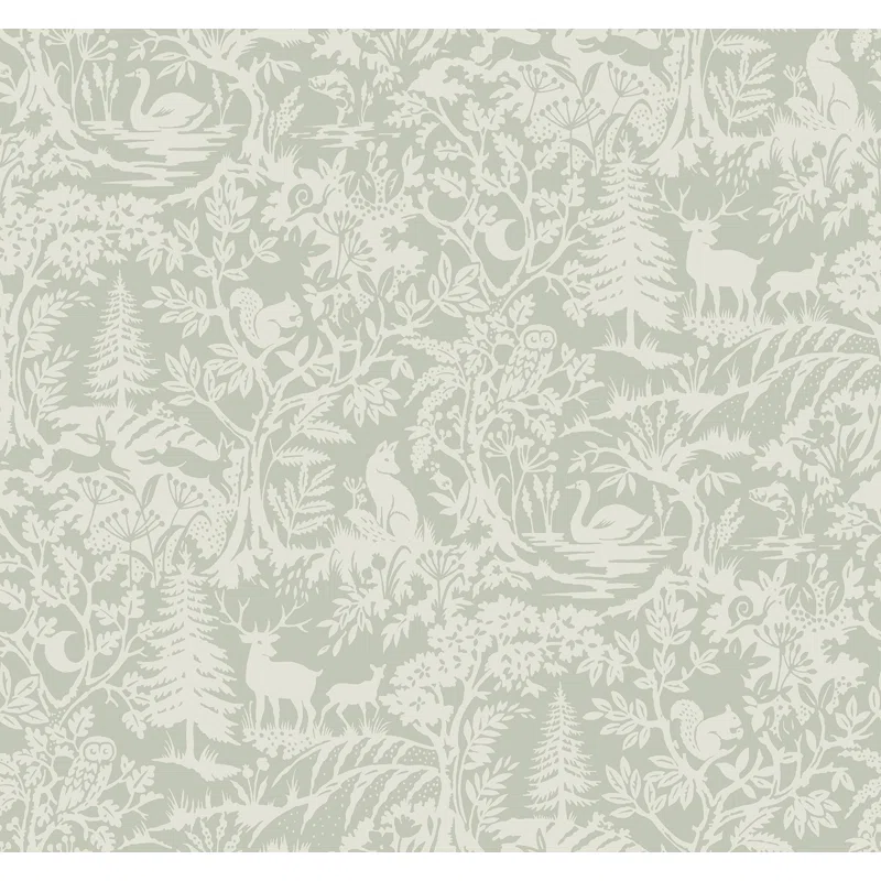 minimalist nursery wallpaper