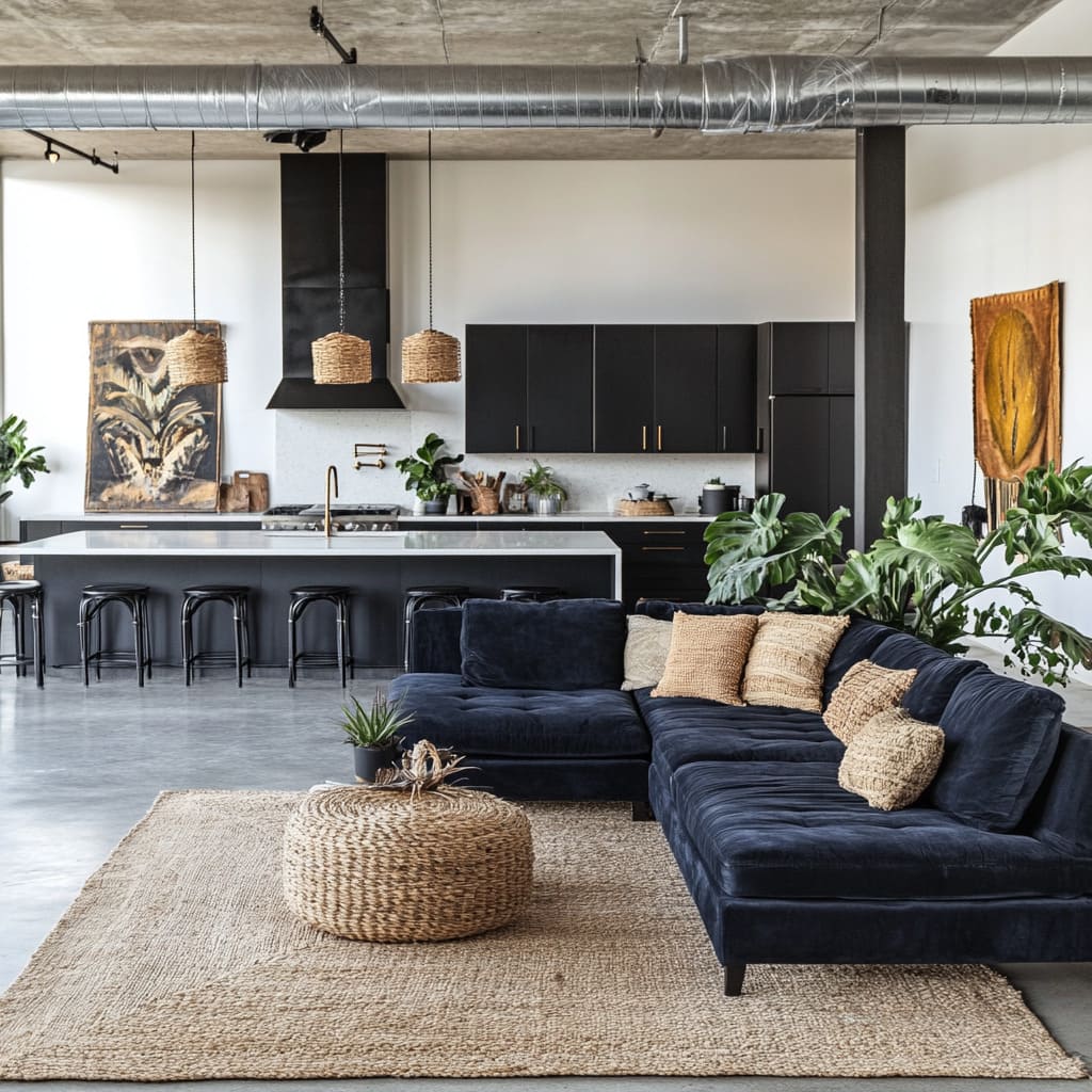 Boho Industrial Decor
