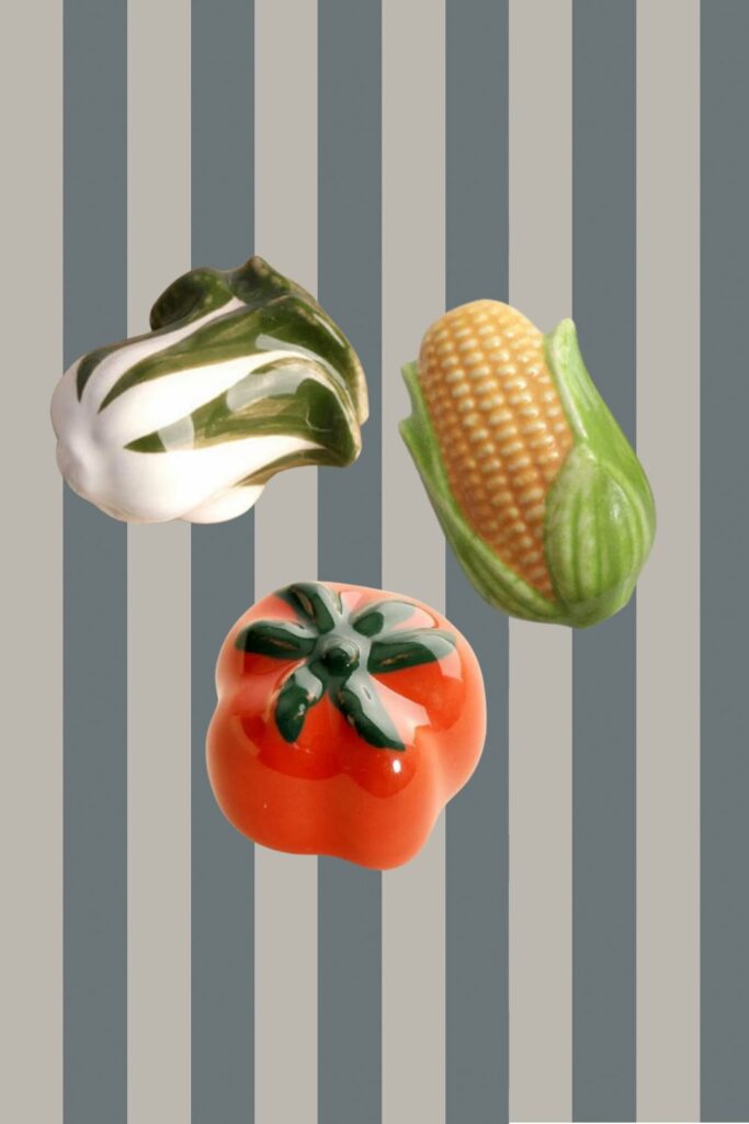 vegetable pottery decor
