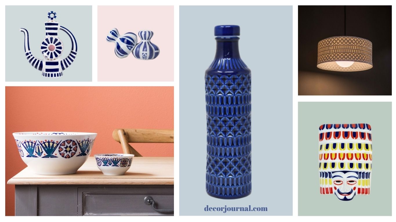 Curated interior designer selection of Sargadelos Galician ceramics.