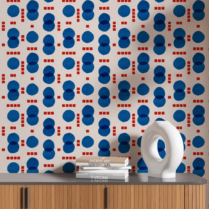 polka dot walls