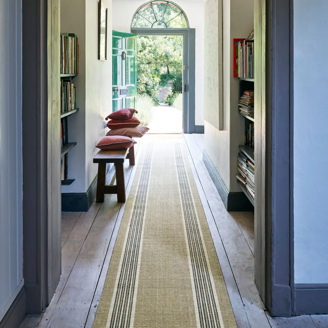 long hallway rug adds elegance and visual interest