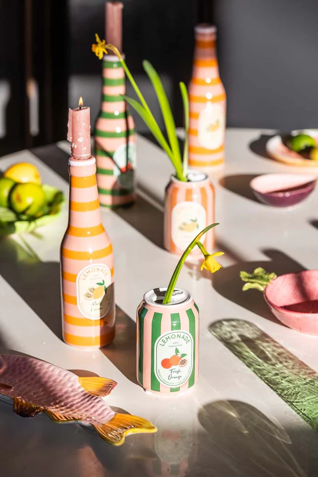 Accessorize Smartly with quirky flower and candle holders