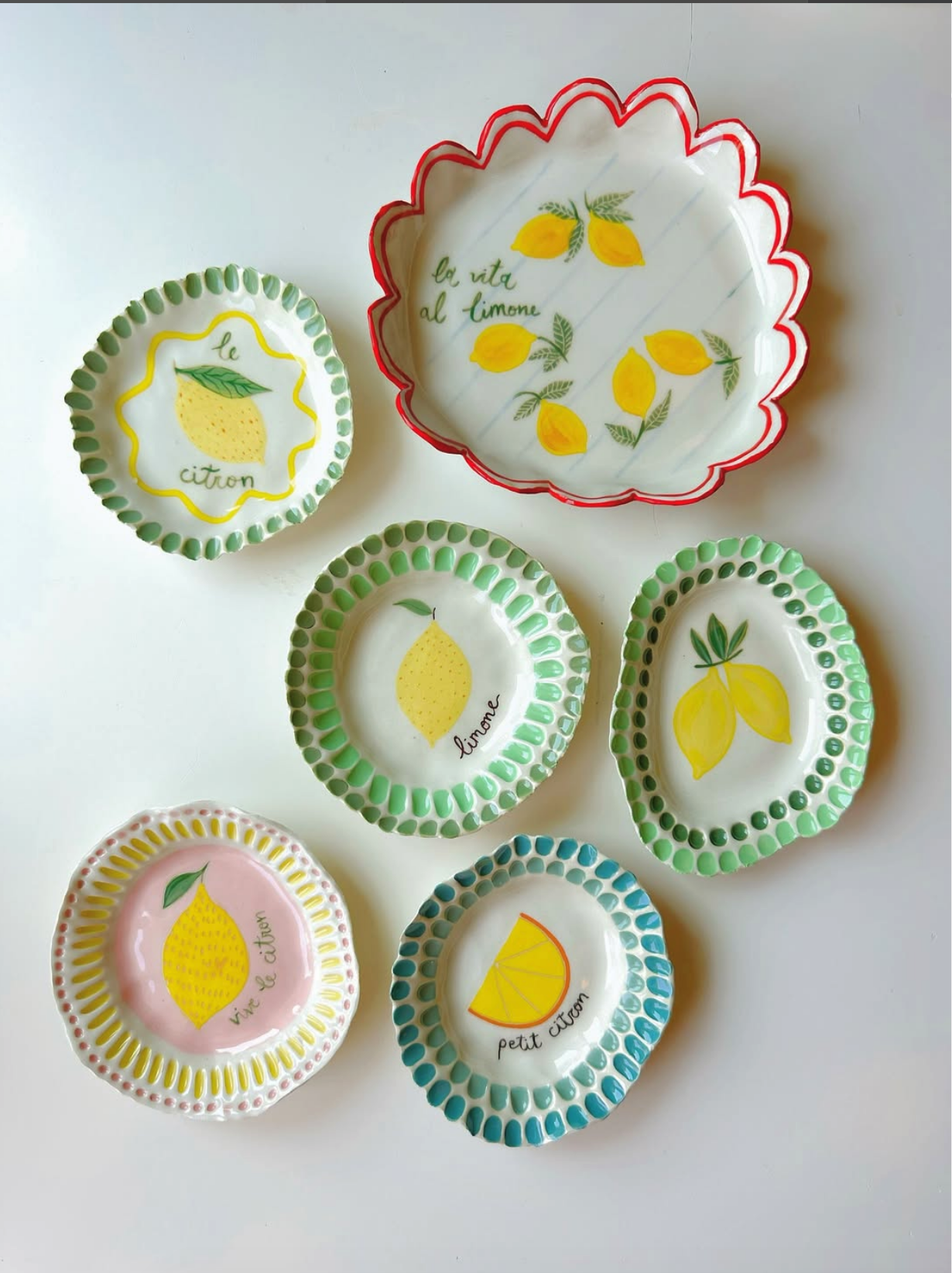 Urban Pottery plates adding unique elements add character to your decor