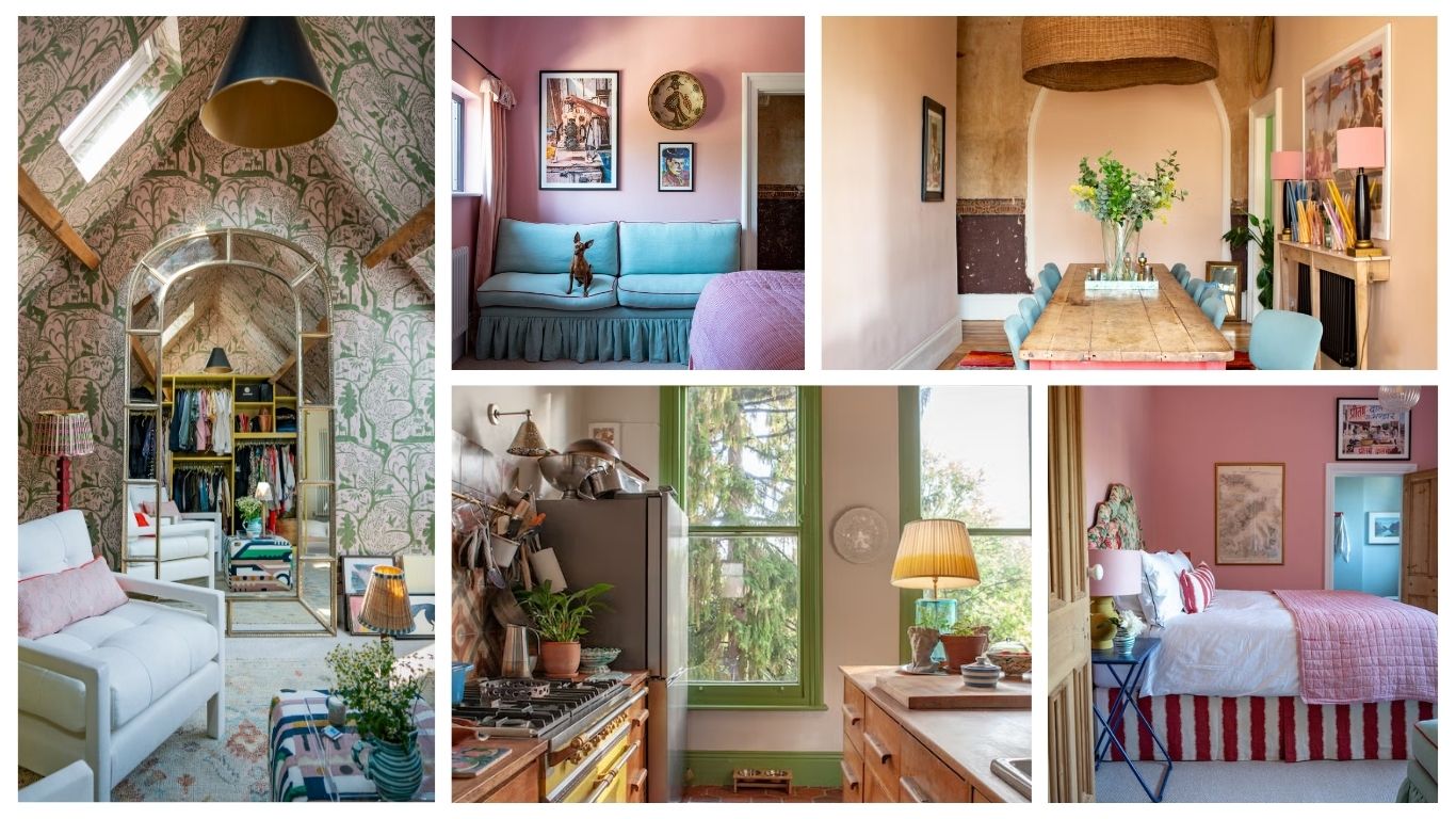 Pattern-Drenched Victorian Maisonette Combines Fresh Colors and Cheeky British Sensibility