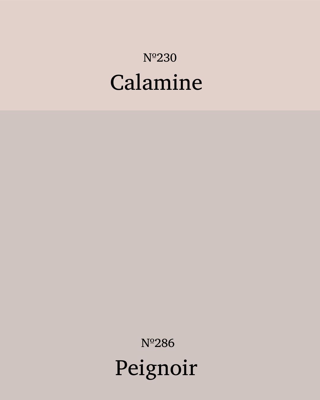 Farrow & Ball colour capping in soft pinks