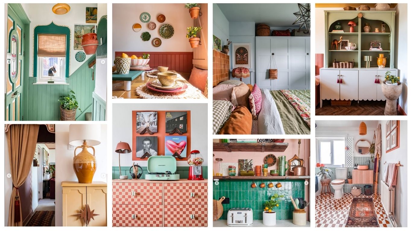 Haley Stuart's beautiful Moroccan inspired cohesive home design n Hampshire, UK