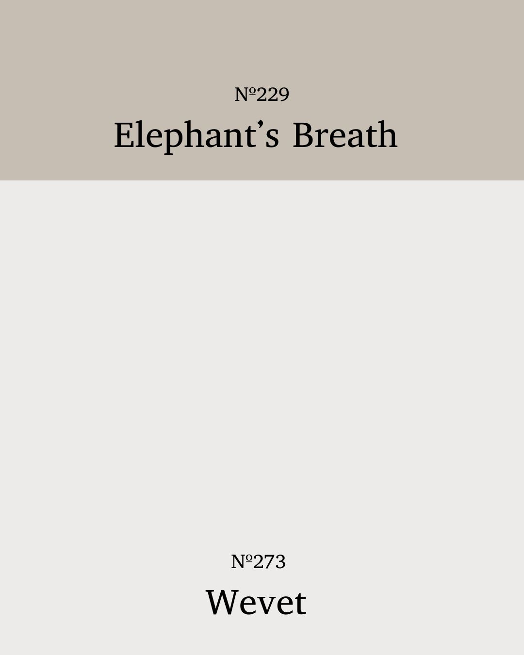 Farrow & Ball colour capping in soft neutral greige