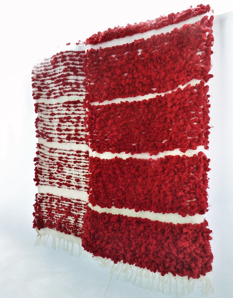 Hand woven woolen blanket made by Spanish company, Riri & Co. A great investment piece for slow living home decor. 