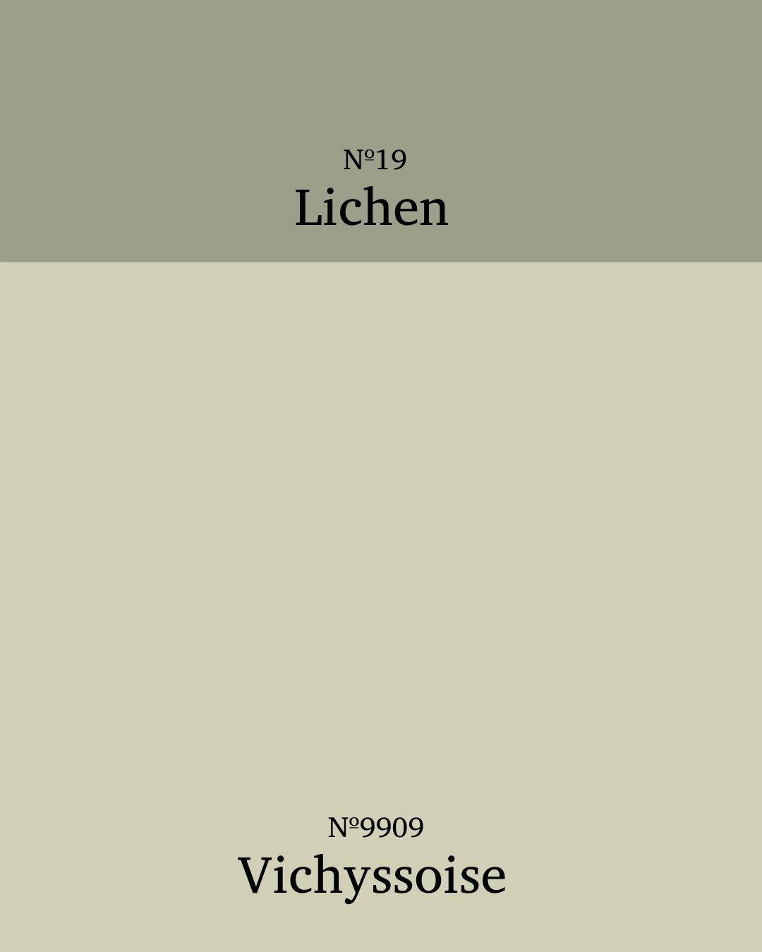 Farrow & Ball soft green colour capping palette.