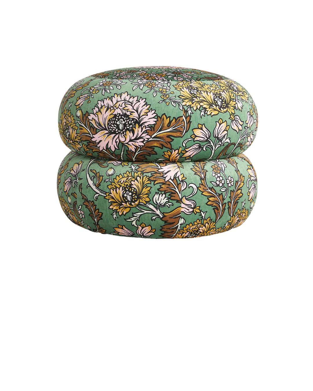 Jylin Velvet Muntz Ottoman
