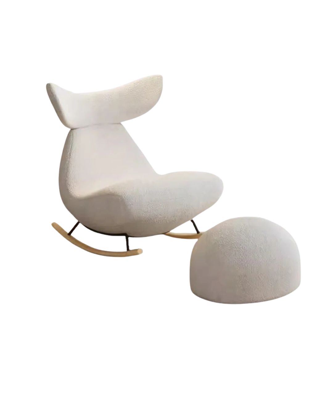 Rocking Chair Light Luxury Nordic Leisure Rocking Chair