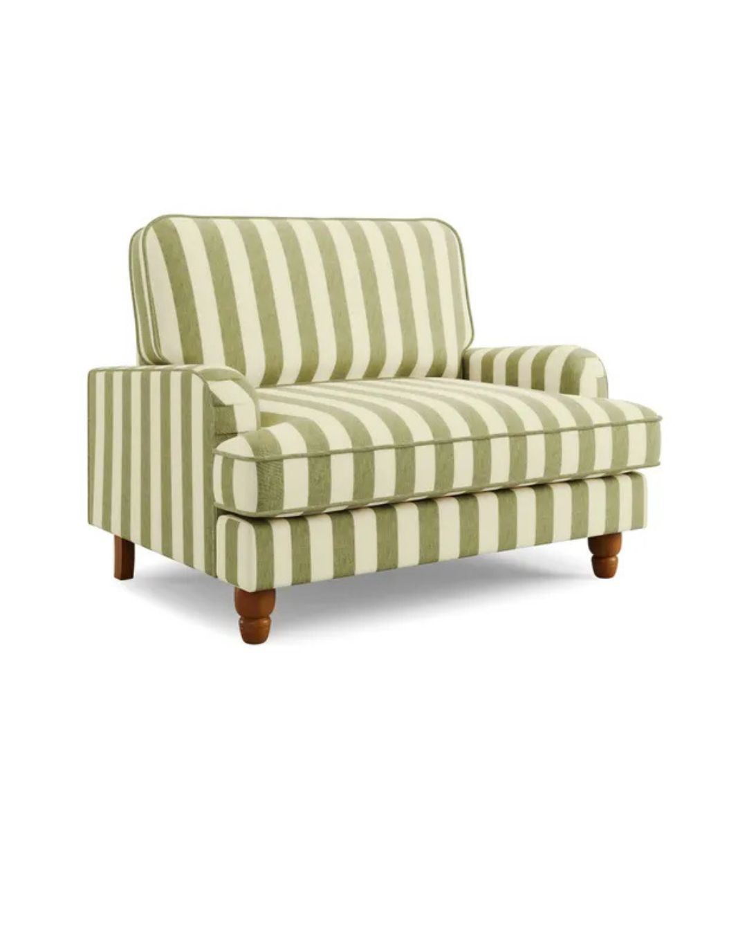 Beatrice Woven Stripe Snuggle Chair