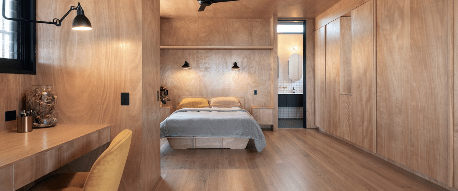 Marine plywood material drenching