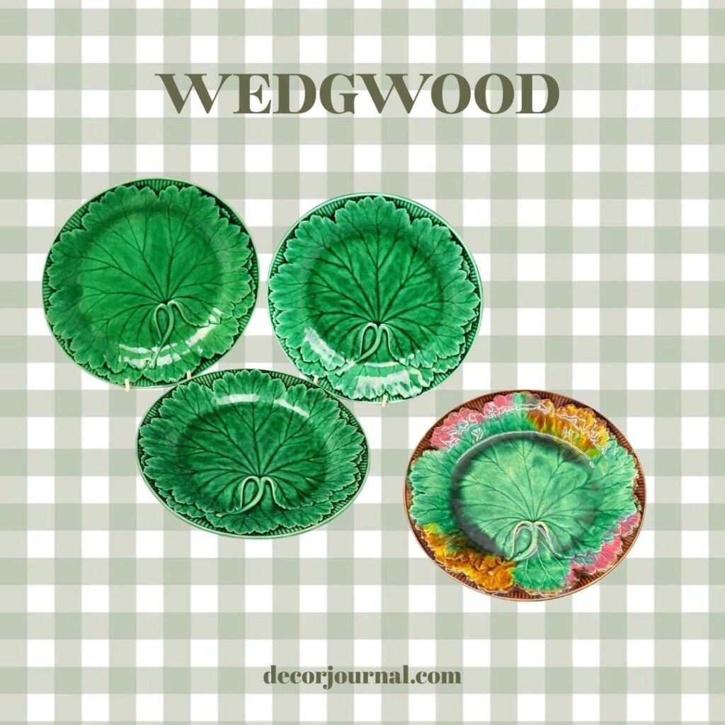 Wedgwood cabbage ceramics