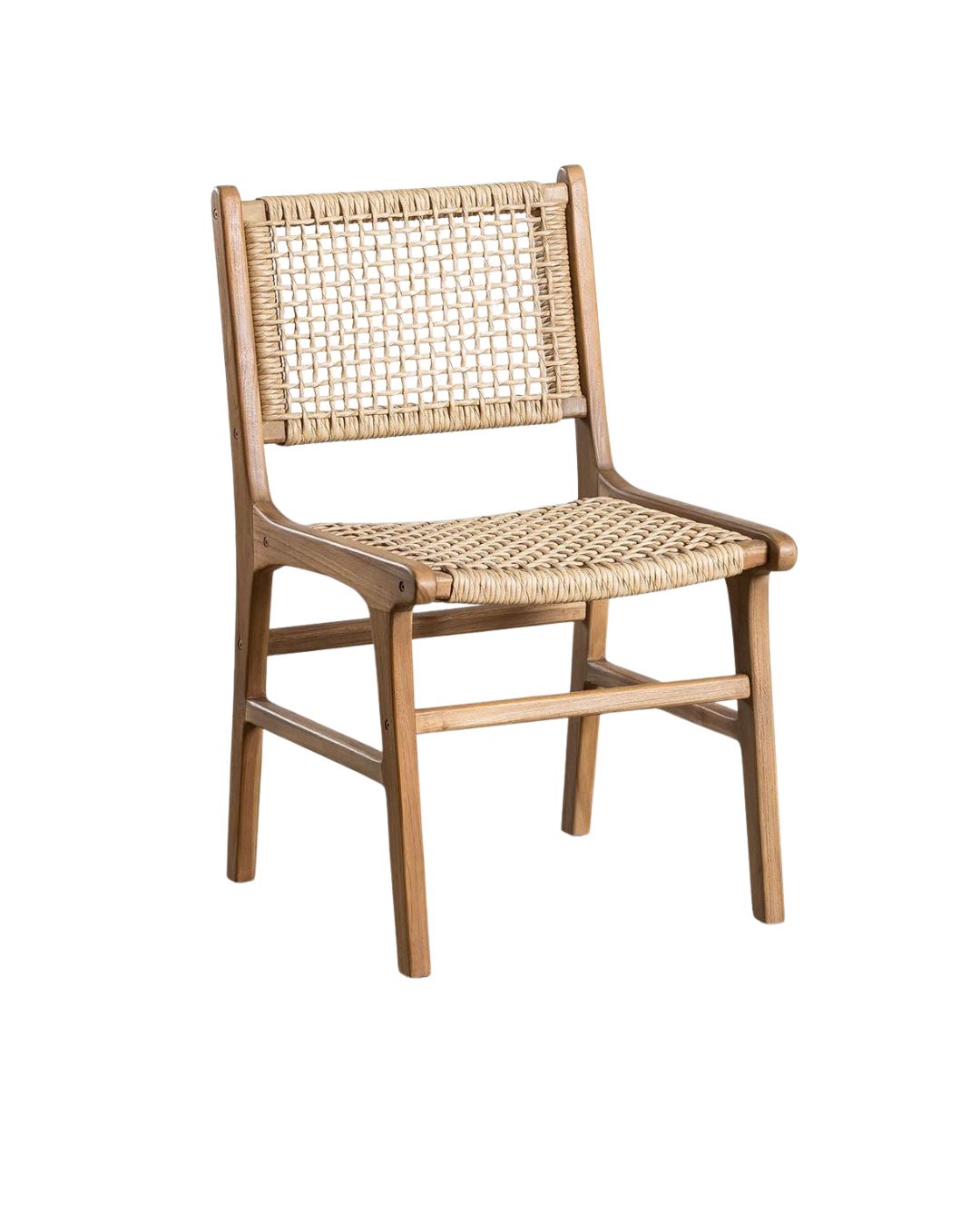 Malmo garden chair by sklum, made from teak and hemp.