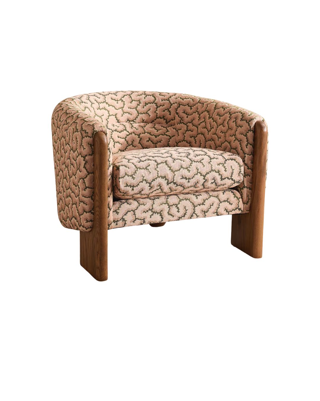 Fluffy, cosy armchair style