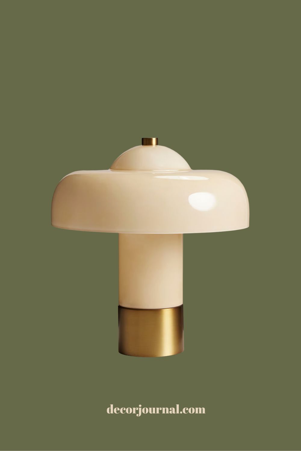 Giovanni  Bedside Table Lamp in Cream, by Soho Home.