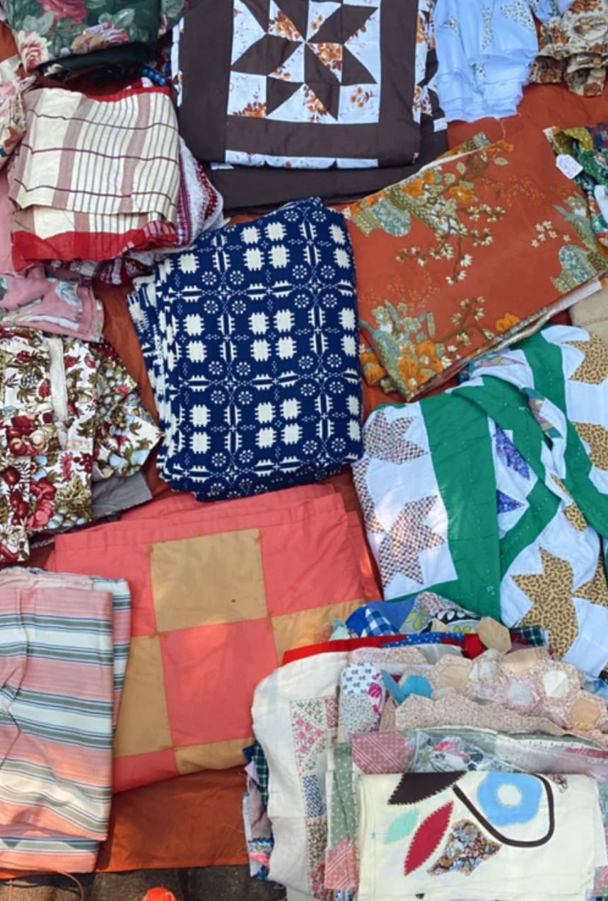 Patchwork quilts by Honeybea.