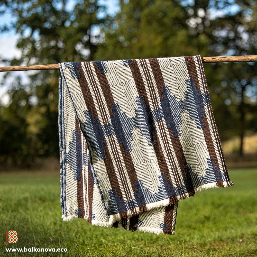 Textural Storytelling: Using Bulgarian Shevitza Wool Blankets in Contemporary Interiors