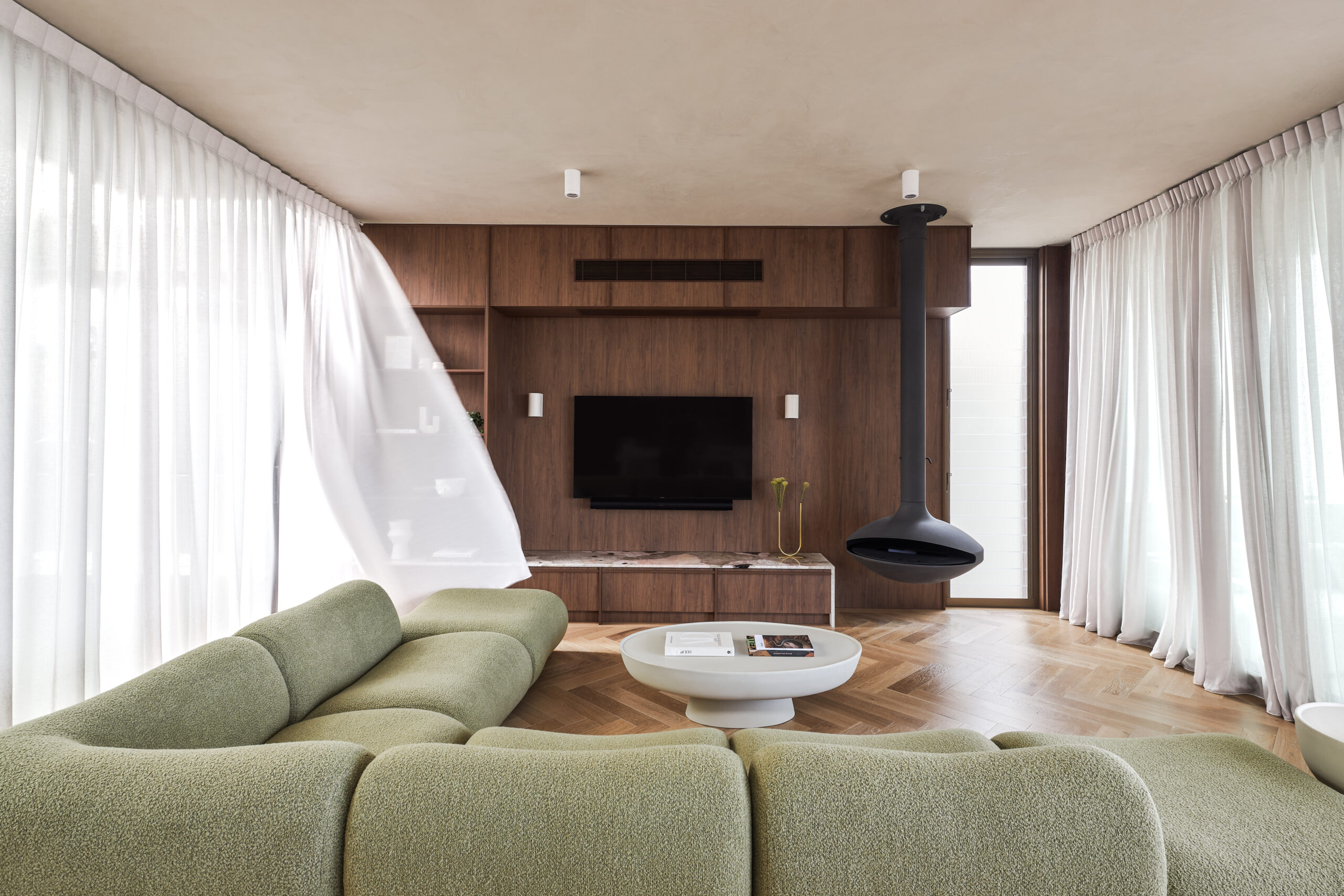 curved sectional ottoman sofa