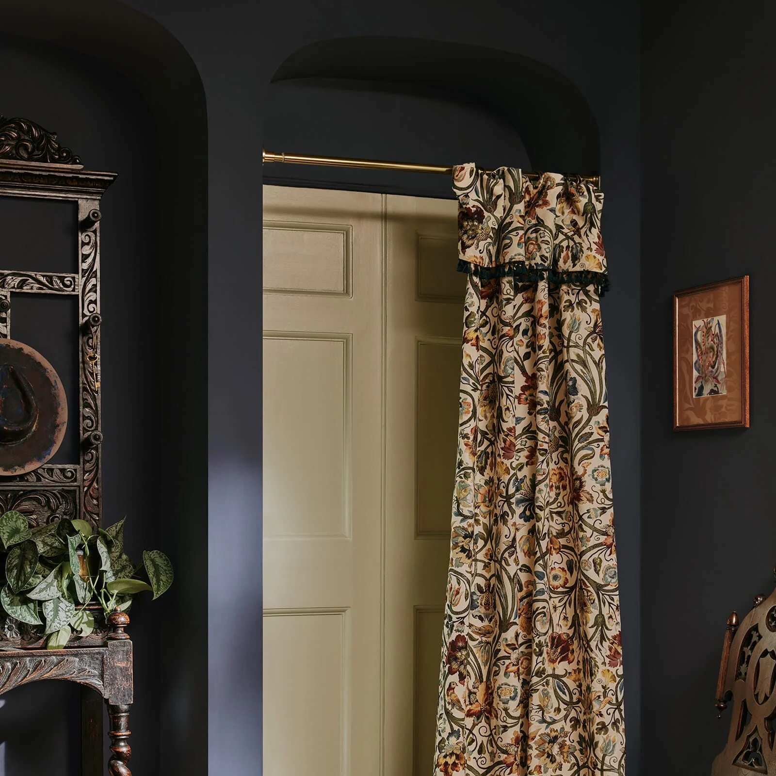 Prussian blue paint House of Hackney