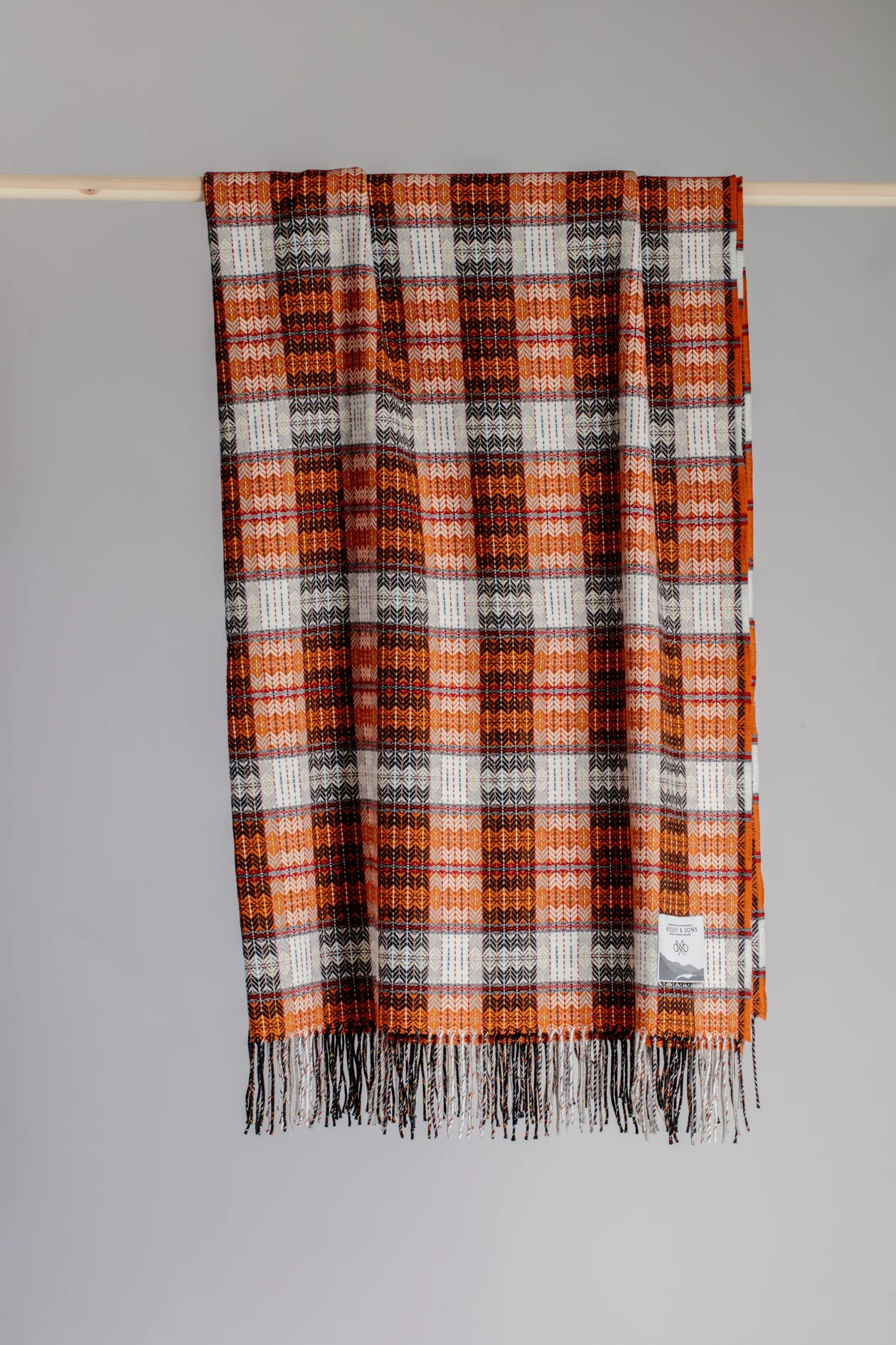 Donegal Tweed Artisan blanket by Molloy and son