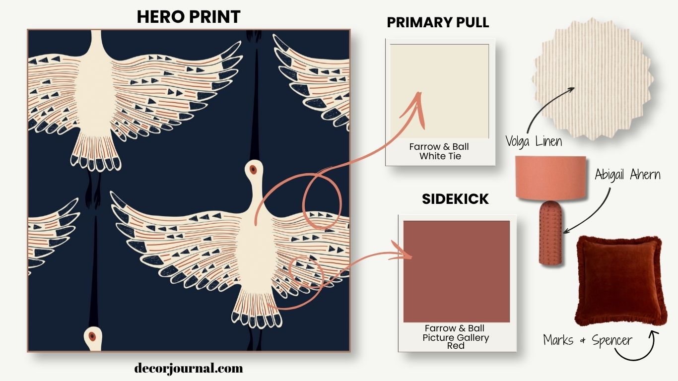 How to pull colours form hero prints