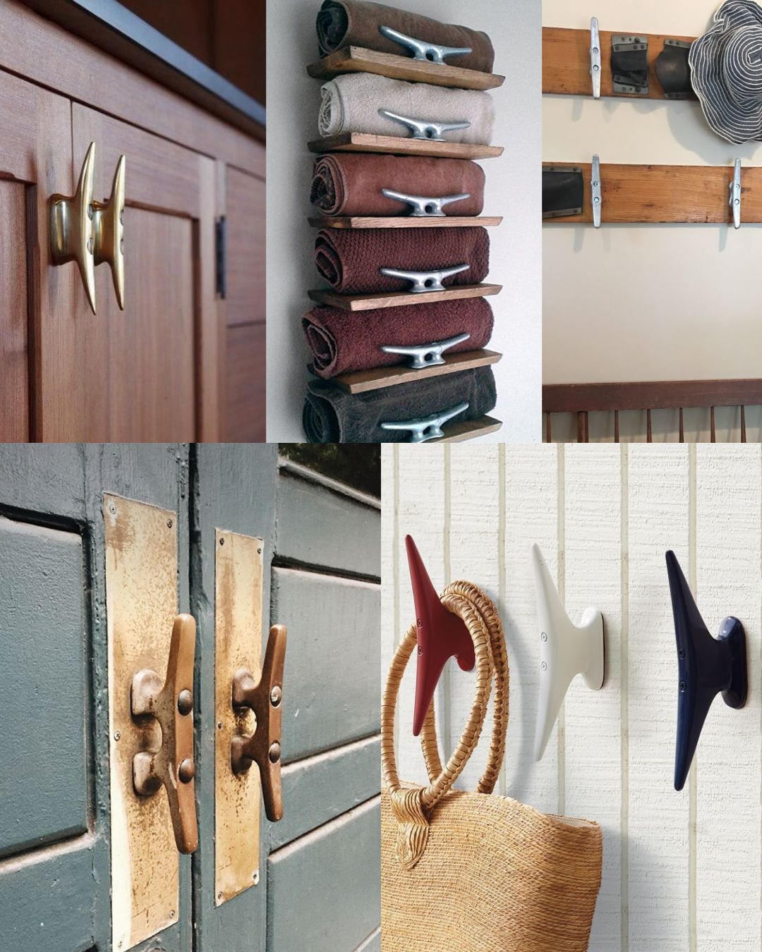 boat cleats used in residential design
