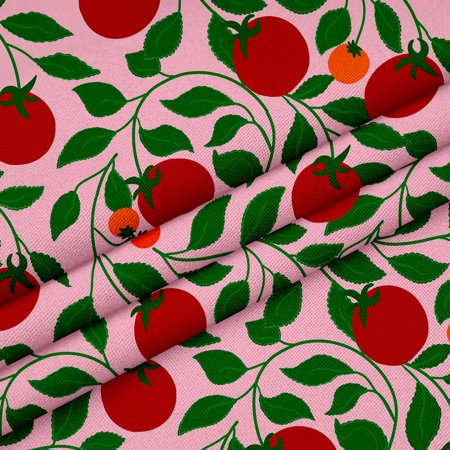 tomato decor fabric