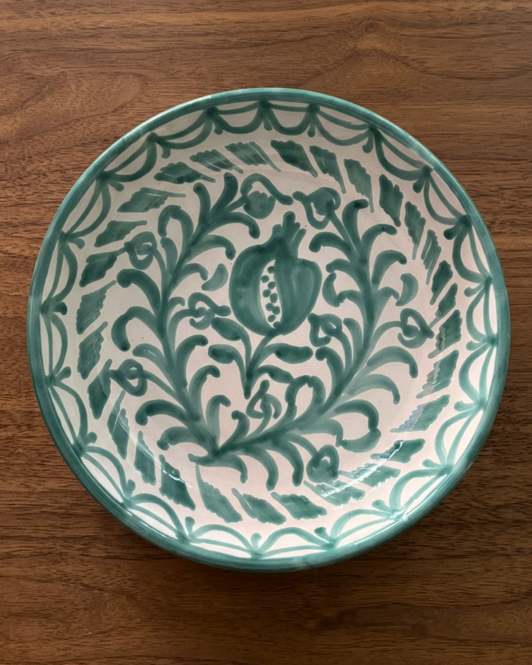 Green fajalauza bowl
